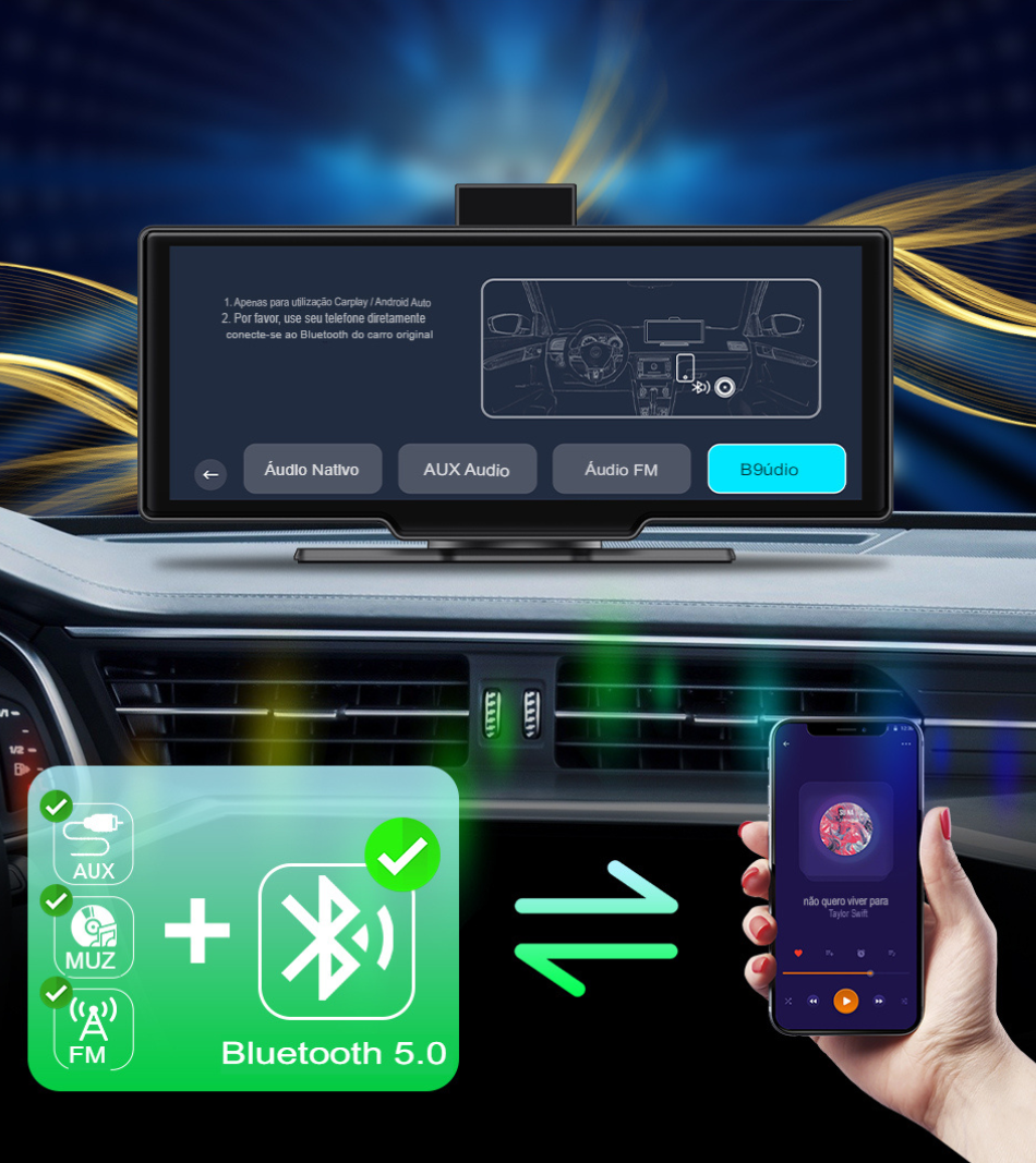 Sistema Quantum - Computador de Bordo IA no seu carro